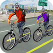 Super Highway Bicycle Race Simulation Game
