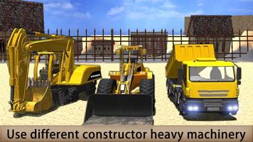 New City Road Constructor Free Affiche