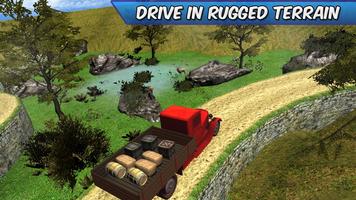 Real Offroad Truck Cargo Driving Simulation Affiche