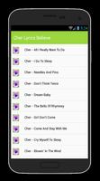 Cher Hits And Lyrics screenshot 1