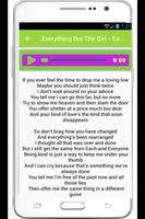 Everything But The Girl Lyrics Plakat