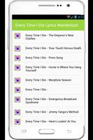 Every Time I Die Lyrics capture d'écran 1