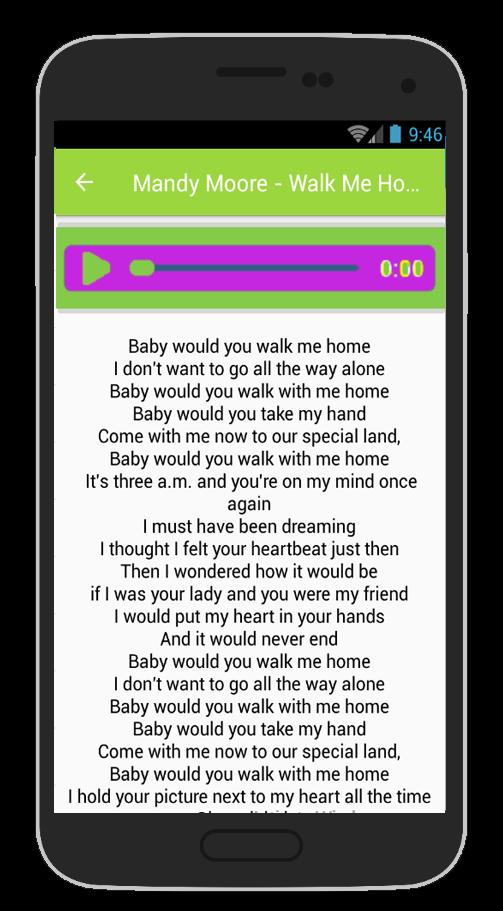 Mandy Moore Lyrics For Android Apk Download