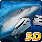 ANGRY SHARK WORLD 3D أيقونة