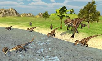 Angry Dino Raptor Simulator capture d'écran 2