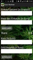 Weed Kurs-Rechner imagem de tela 3