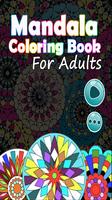 best coloring book and mandala for adults and kids poster