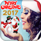 Christmas Photo Stickers maker 🎅🎄 icon