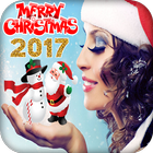 Christmas Photo Stickers maker 🎅🎄 icône