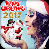 Christmas Photo Stickers maker 🎅🎄 poster