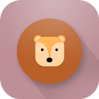 Animals memory game for kids icon