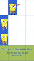 Sponge Bob Piano Square Tile plakat