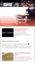Cassandra Clare: Shadowhunters poster