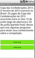 Quiz Copa das C 2013 スクリーンショット 1