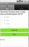 Quiz Copa das C 2013 capture d'écran 2