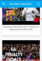 Ronaldo Videos capture d'écran 3