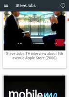 Steve Jobs videos Affiche