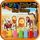 Coloring Simba Lion Game APK