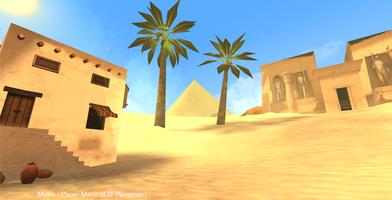 Egypt Sahara Pyramids Game Affiche