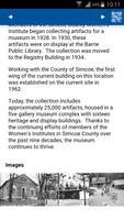 3 Schermata Simcoe County Museum Guide