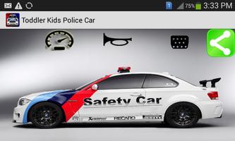 Toddler Cars:Police Toy Affiche