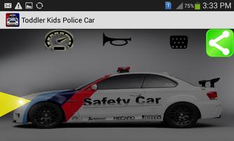 Toddler Cars:Police Toy capture d'écran 1