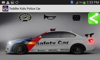 Toddler Cars:Police Toy capture d'écran 2