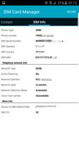 SIM Card Manager screenshot 1