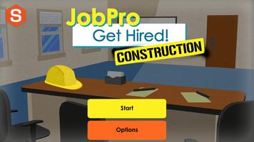 JobPro: Get Hired Construction Affiche