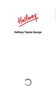 Halfway Toyota George Affiche