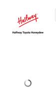 Halfway Toyota Honeydew постер