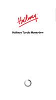 Halfway Toyota Honeydew Affiche