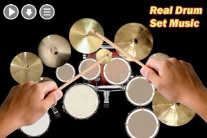 Real Drum Set Music capture d'écran 1