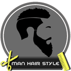 Male Hair Styles-icoon
