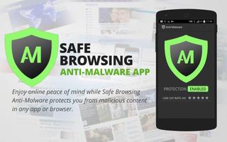 Safe Browsing Anti-Malware Affiche