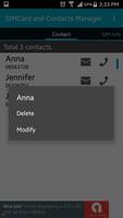 SIM Card and Contacts Manager screenshot 1