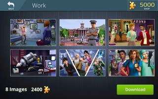 The Sims Jigsaw Puzzles captura de pantalla 1