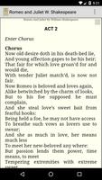 Romeo and Juliet W.Shakespeare স্ক্রিনশট 1