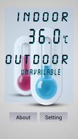 Phone Temperature Affiche