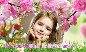 Flower frame photo editor capture d'écran 1
