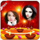 Dual Diwali Photo Frame Effect icono