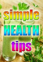 Simple Health Tips Affiche