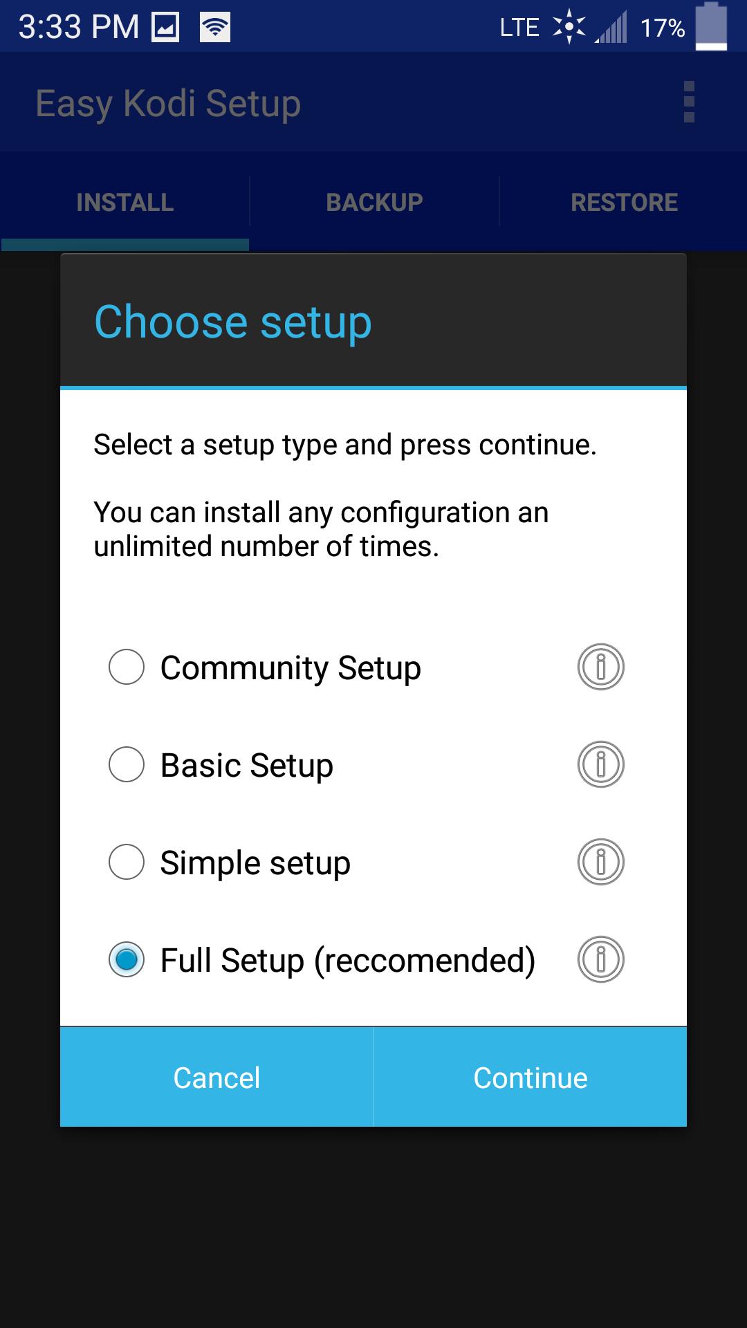 Easy Kodi Setup Easy Kodi Setup
