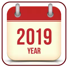 Calendario lindo 2019 - recordatorio del evento