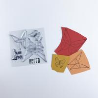 Einfache Origami Butterfly Tutorials Plakat