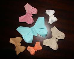 Einfache Origami Butterfly Tutorials Screenshot 2