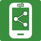 Apk Share:one click share apps آئیکن