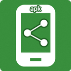 Apk Share:one click share apps أيقونة