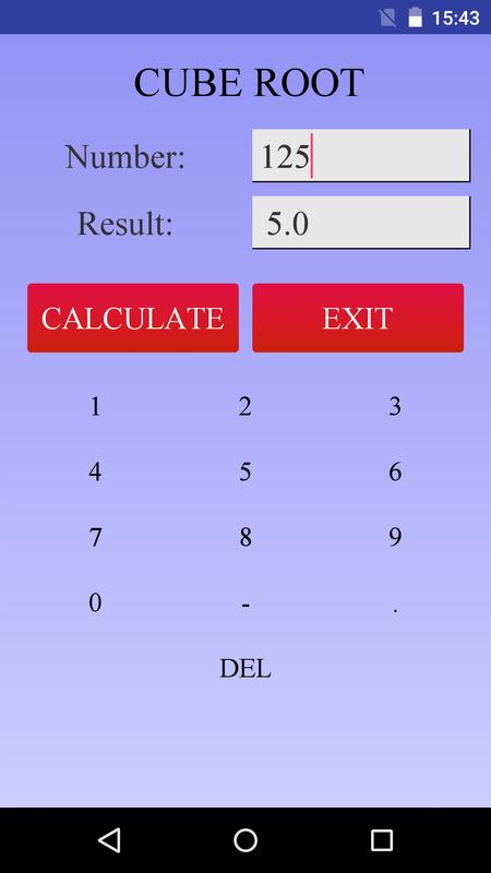 Cube Root Calculator安卓下载，安卓版APK | 免费下载