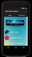 Poster Slim Waist Workout